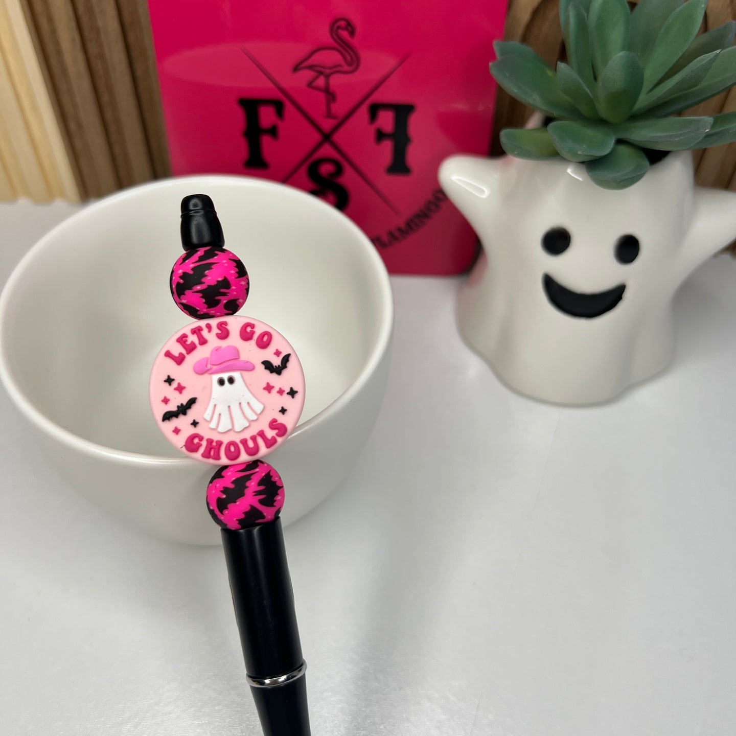 Lets Go Ghouls Plastic Pen